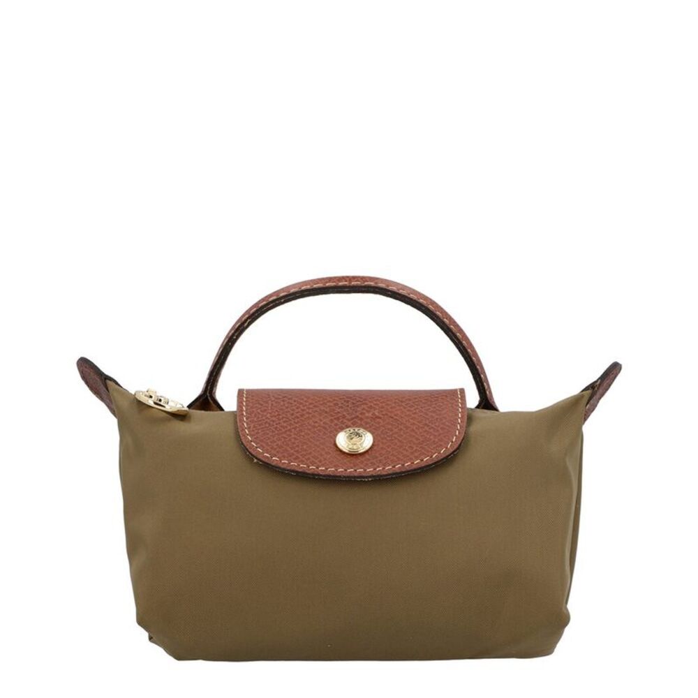 Longchamp Le Pliage Canvas Pochette, Green